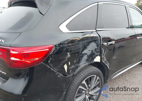 2020 Acura Mdx Technology Package z USA, uszkodzony, nr VIN 5J8YD4H52LL000293
